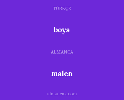 boya - malen
