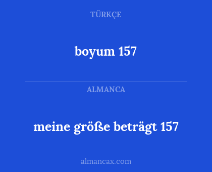 boyum 157 - meine größe beträgt 157