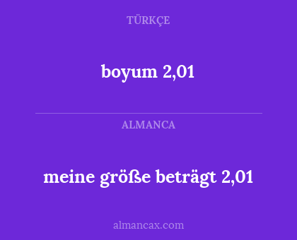 boyum 2,01 - meine größe beträgt 2,01