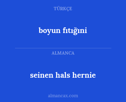 boyun fıtığıni - seinen hals hernie