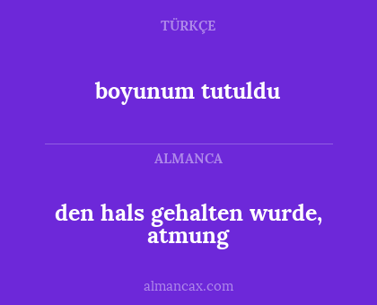 den hals gehalten wurde, atmung - boyunum tutuldu