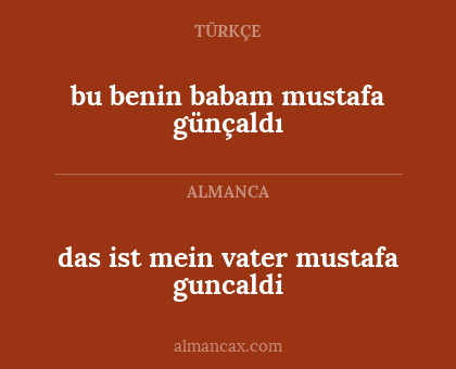 bu benin babam mustafa günçaldı - das ist mein vater mustafa guncaldi