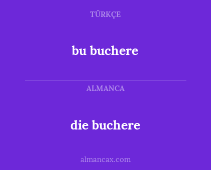 die buchere - bu buchere