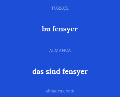 bu fensyer - das sind fensyer