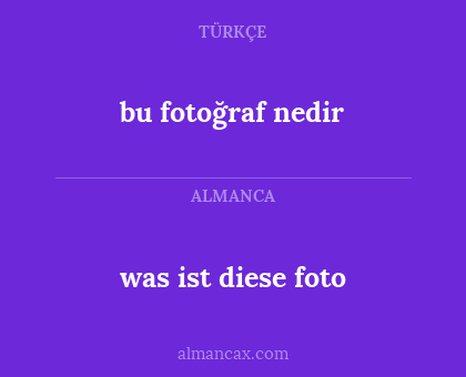 bu fotoğraf nedir - was ist diese foto