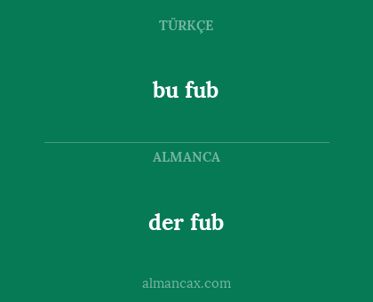 bu fub - der fub