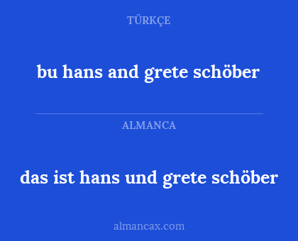 bu hans and grete schöber - das ist hans und grete schöber