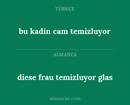 bu kadin cam temizluyor - diese frau temizluyor glas