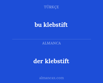 bu klebstift - der klebstift