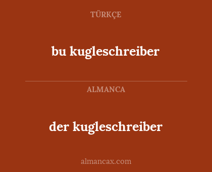 bu kugleschreiber - der kugleschreiber