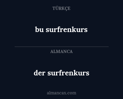 bu surfrenkurs - der surfrenkurs
