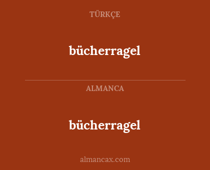 bücherragel - bücherragel