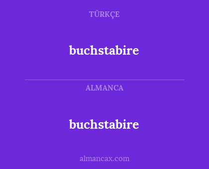 buchstabire - buchstabire