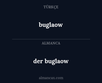 buglaow - der buglaow