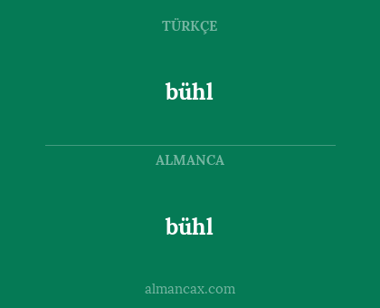 bühl - bühl