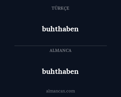 buhthaben - buhthaben