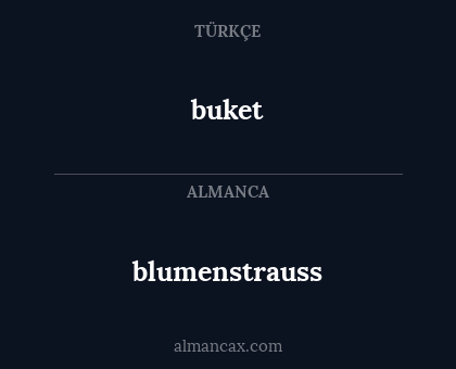 blumenstrauss - buket