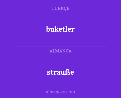 buketler - strauße