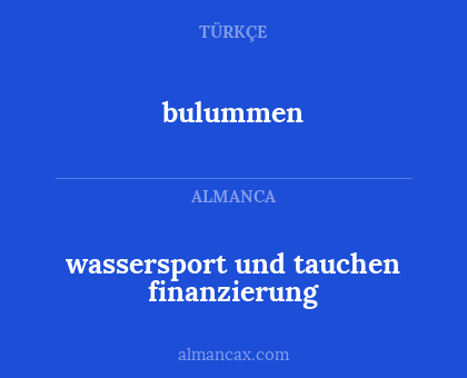 wassersport und tauchen finanzierung - bulummen
