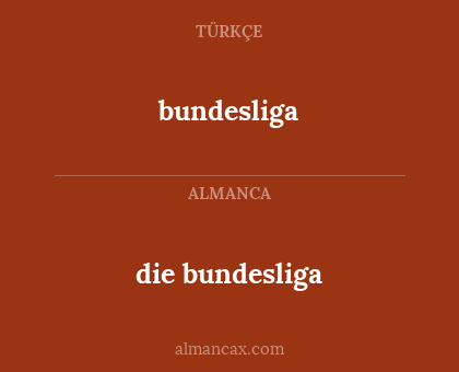 die bundesliga - bundesliga