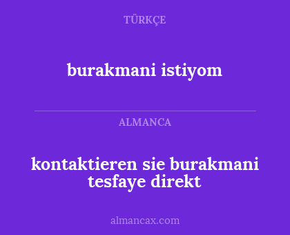 kontaktieren sie burakmani tesfaye direkt - burakmani istiyom