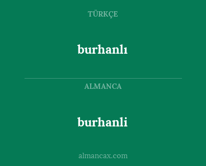 burhanlı - burhanli