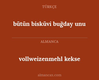 vollweizenmehl kekse - bütün bisküvi buğday unu
