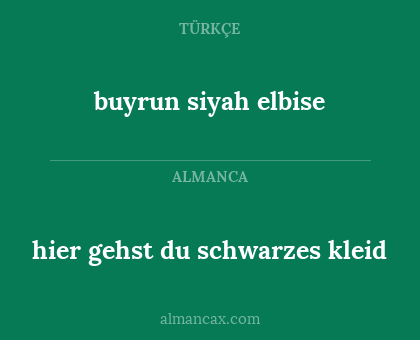 buyrun siyah elbise - hier gehst du schwarzes kleid