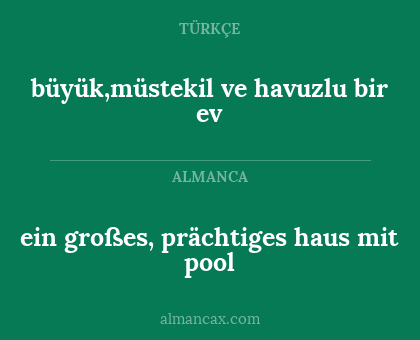 ein großes, prächtiges haus mit pool - büyük,müstekil ve havuzlu bir ev