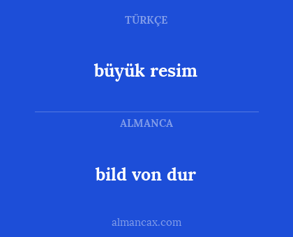 büyük resim - bild von dur