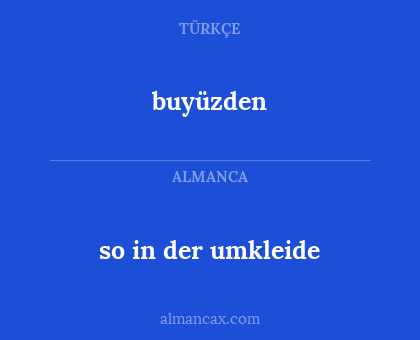buyüzden - so in der umkleide