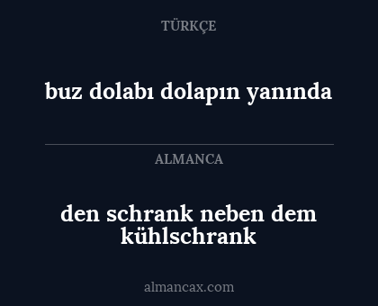 den schrank neben dem kühlschrank - buz dolabı dolapın yanında