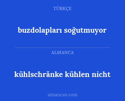 kühlschränke kühlen nicht - buzdolapları soğutmuyor