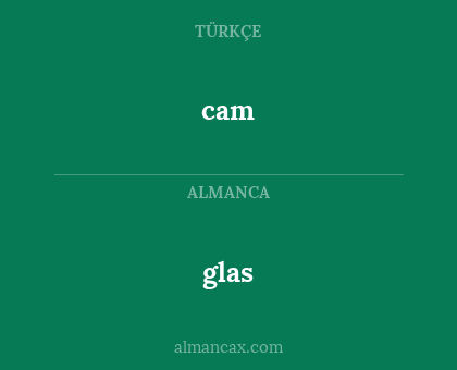 glas - cam