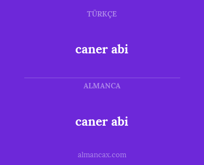caner abi - caner abi