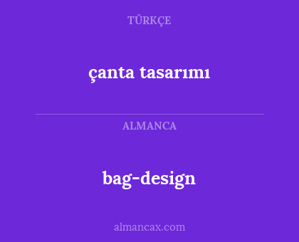 bag-design - çanta tasarımı