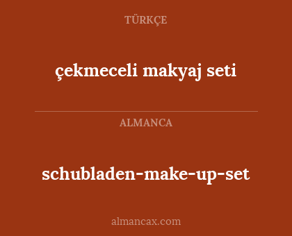 schubladen-make-up-set - çekmeceli makyaj seti
