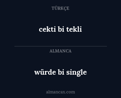 würde bi single - cekti bi tekli
