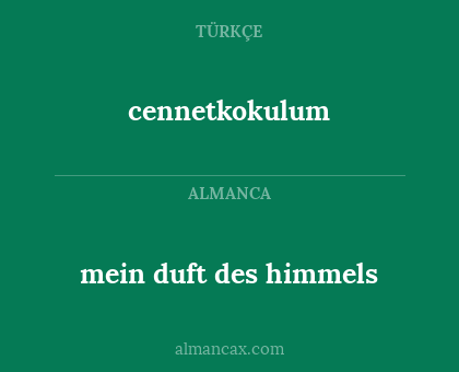 cennetkokulum - mein duft des himmels