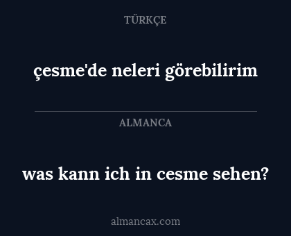 was kann ich in cesme sehen? - çesme'de neleri görebilirim
