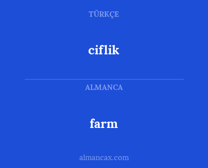 farm - ciflik