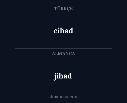 cihad - jihad