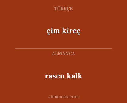 rasen kalk - çim kireç