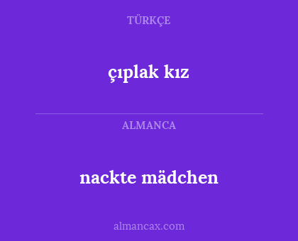 nackte mädchen - çıplak kız