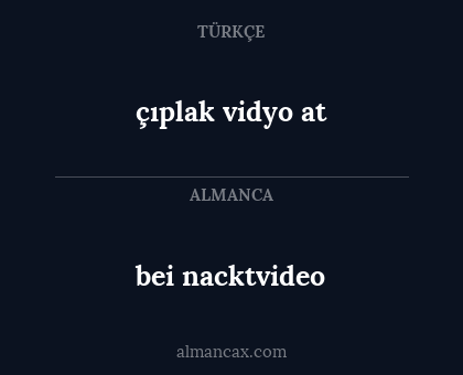 çıplak vidyo at - bei nacktvideo