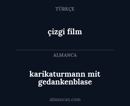 çizgi film - karikaturmann mit gedankenblase