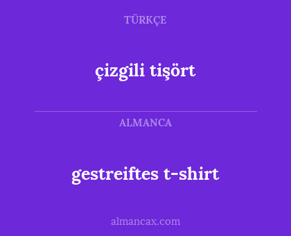 çizgili tişört - gestreiftes t-shirt