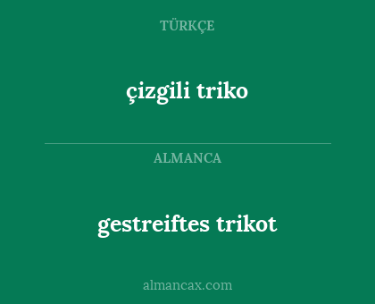 gestreiftes trikot - çizgili triko