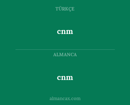 cnm - cnm