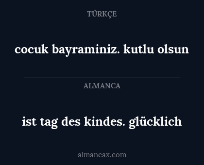 ist tag des kindes. glücklich - cocuk bayraminiz. kutlu olsun